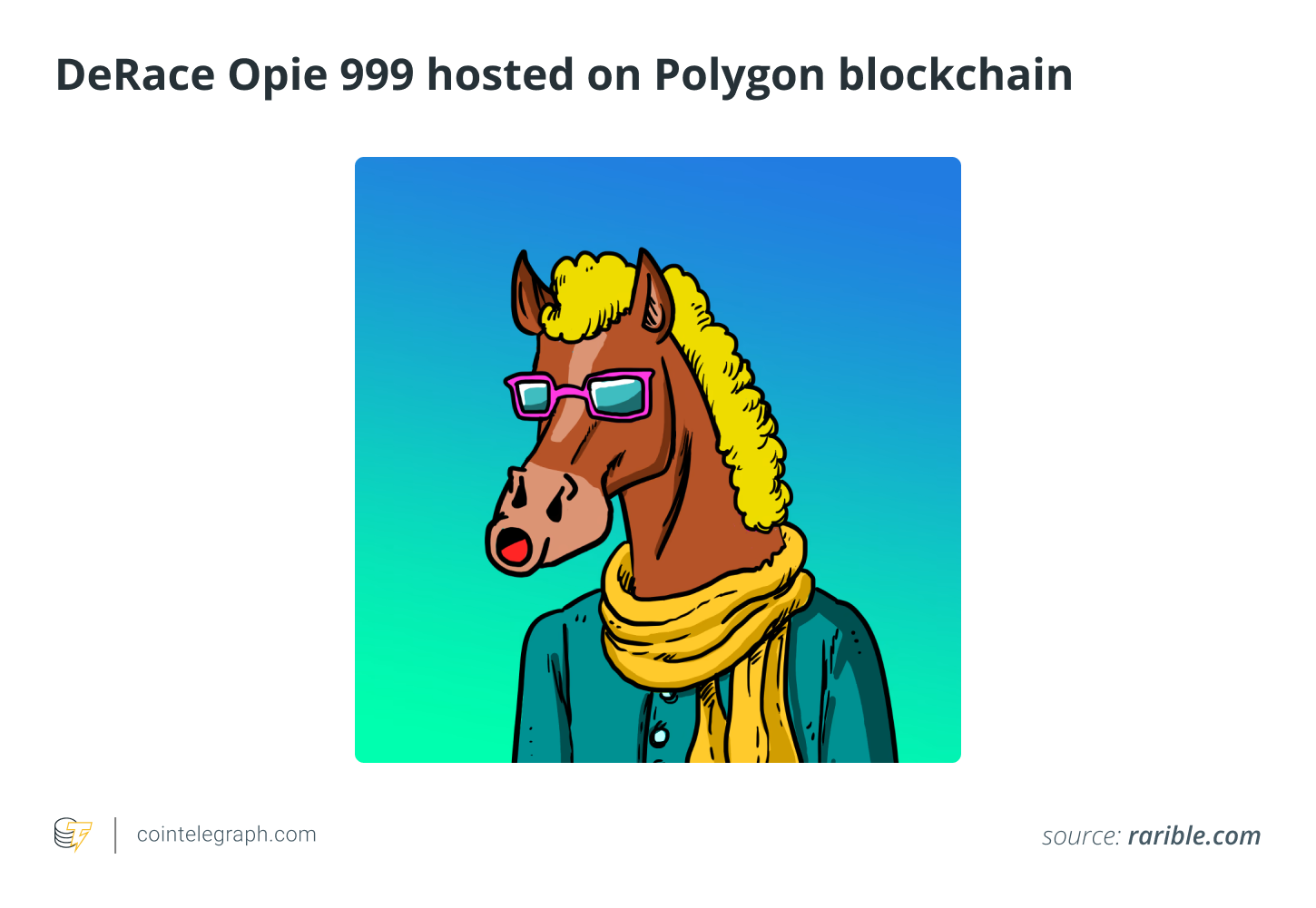 DeRace Opie 999 روی بلاک چین Polygon میزبانی شده است