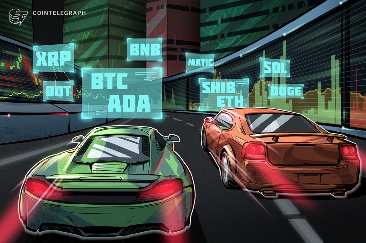 تجزیه و تحلیل قیمت ۳/۲۲: BTC، ETH، BNB، XRP، ADA، DOGE، MATIC، SOL، DOT، SHIB تجزیه و تحلیل قیمت ۳/۲۲: BTC، ETH، BNB، XRP، ADA، DOGE، MATIC، SOL، DOT، SHIB
