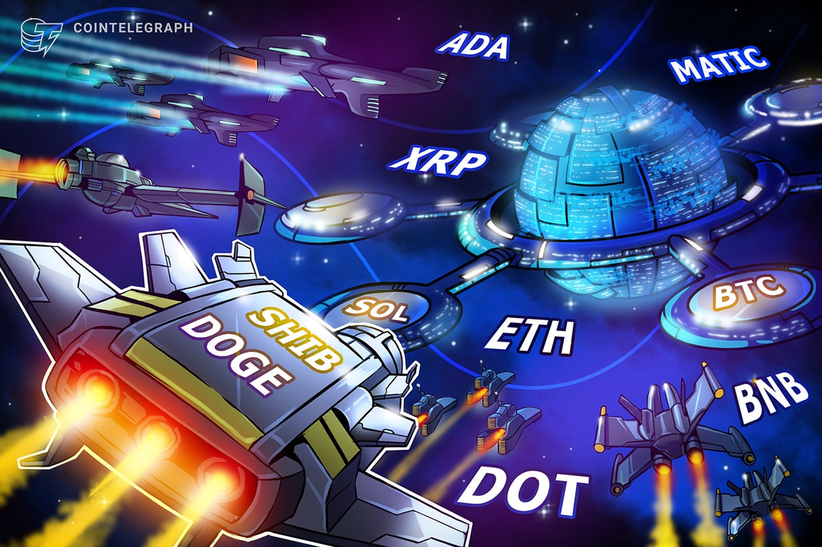 تجزیه و تحلیل قیمت ۳/۱۰: BTC، ETH، BNB، XRP، ADA، DOGE، MATIC، SOL، DOT، SHIB تجزیه و تحلیل قیمت ۳/۱۰: BTC، ETH، BNB، XRP، ADA، DOGE، MATIC، SOL، DOT، SHIB