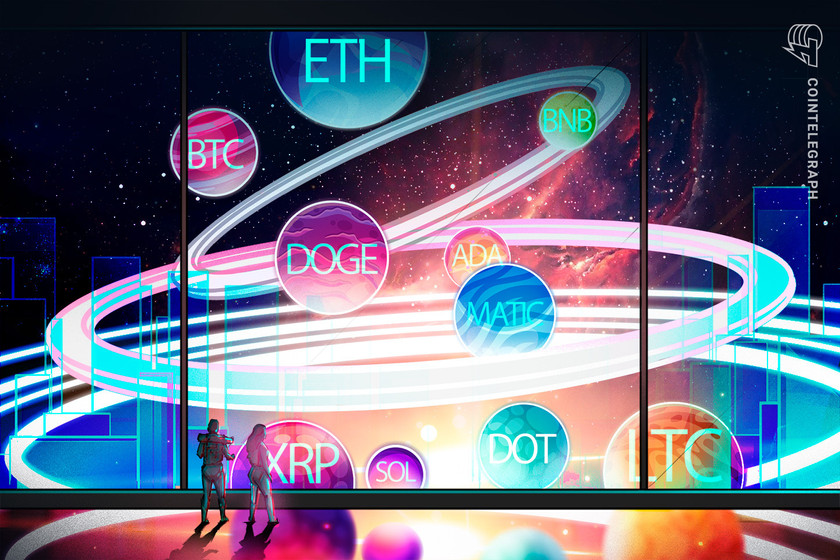 تجزیه و تحلیل قیمت ۴/۵: BTC، ETH، BNB، XRP، ADA، DOGE، MATIC، SOL، DOT، LTC تجزیه و تحلیل قیمت ۴/۵: BTC، ETH، BNB، XRP، ADA، DOGE، MATIC، SOL، DOT، LTC