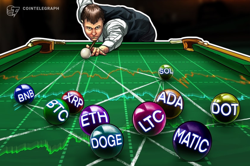 تجزیه و تحلیل قیمت 5/26: BTC، ETH، BNB، XRP، ADA، DOGE، MATIC، SOL، DOT، LTC تجزیه و تحلیل قیمت 5/26: BTC، ETH، BNB، XRP، ADA، DOGE، MATIC، SOL، DOT، LTC