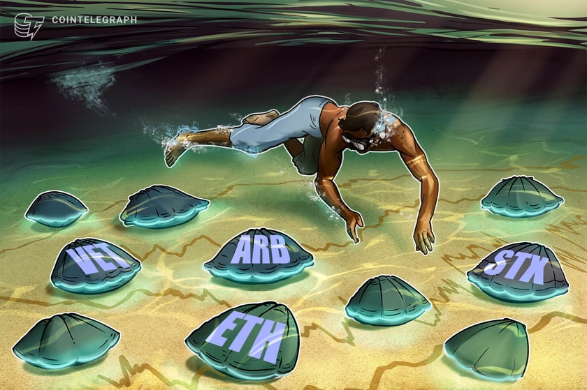 حجم معاملات بیت کوین از 30000 دلار فراتر رفت، علاقه معامله گران رو به رشد به ETH، ARB، VET، STX