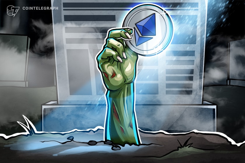 Ethereum Deathcross با معامله قیمت ETH در سطوح پشتیبانی کلیدی، نزولی بیشتری را تهدید می کند Ethereum Deathcross با معامله قیمت ETH در سطوح پشتیبانی کلیدی، نزولی بیشتری را تهدید می کند