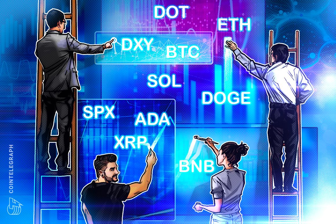 تجزیه و تحلیل قیمت 8/21: SPX، DXY، BTC، ETH، BNB، XRP، ADA، DOGE، SOL، DOT تجزیه و تحلیل قیمت 8/21: SPX، DXY، BTC، ETH، BNB، XRP، ADA، DOGE، SOL، DOT