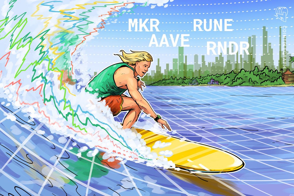 قیمت بیت کوین در 26000 دلار باقی می ماند زیرا MKR، AAVE، RUNE، RNDR سیگنال های صعودی ارسال می کنند. قیمت بیت کوین در 26000 دلار باقی می ماند زیرا MKR، AAVE، RUNE، RNDR سیگنال های صعودی ارسال می کنند.