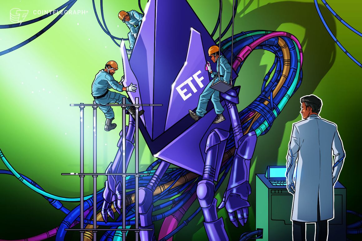 Volatility Shares راه اندازی معاملات آتی ETH-ETF را لغو کرد، "در حال حاضر فرصت نمی بیند" Volatility Shares راه اندازی معاملات آتی ETH-ETF را لغو کرد، "در حال حاضر فرصت نمی بیند"
