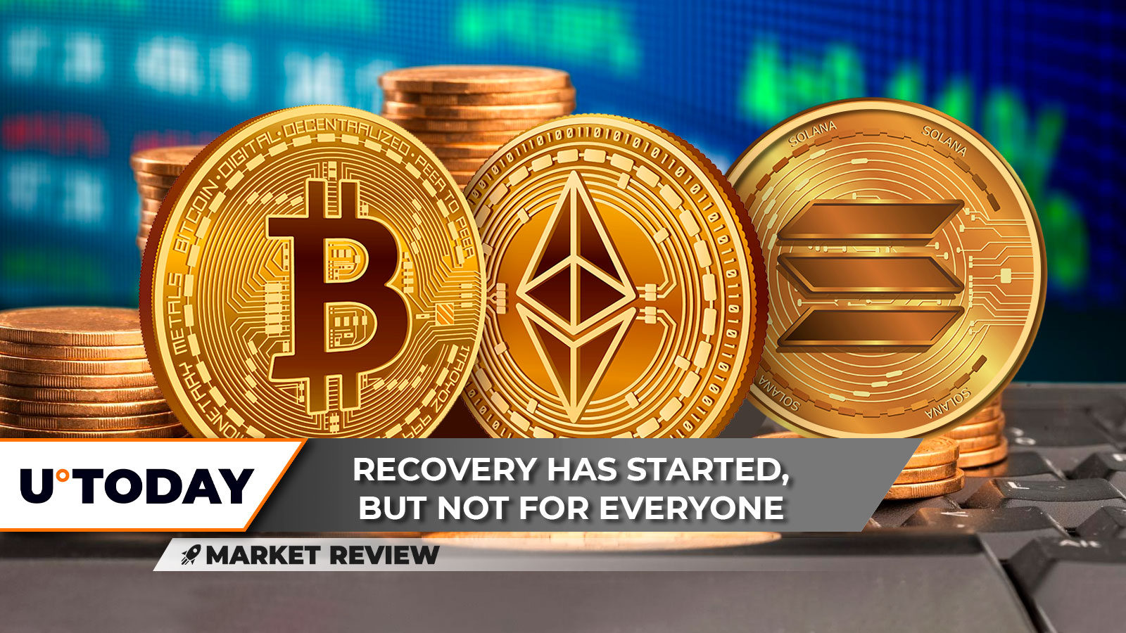 اتریوم (ETH) همه سودها را از دست می دهد، بیت کوین (BTC) آماده تسلیم شدن با 40000 دلار نیست، بازیابی سولانا (SOL) آغاز می شود