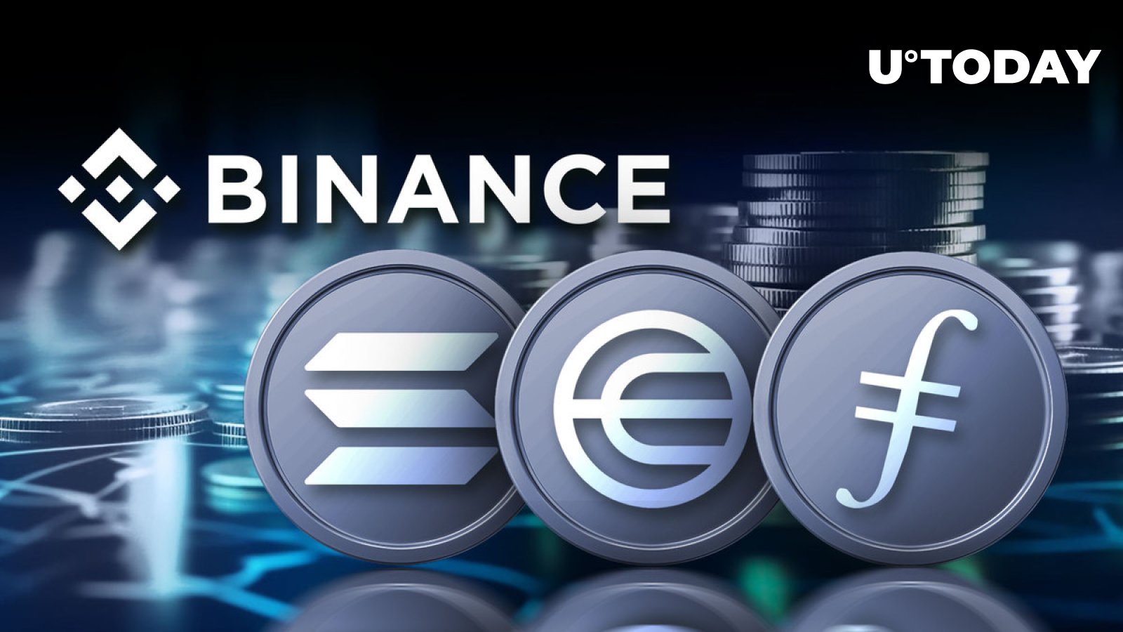 بایننس با لیست های جدید Solana، Worldcoin و Filecoin اعلامیه های بزرگی را ارائه می دهد