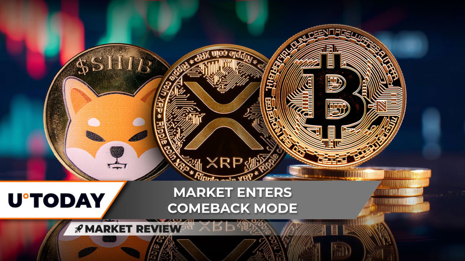 Shiba Inu (SHIB) Paints Higher: جزئیات، XRP Gold Cross Secured، Bitcoin (BTC) Paint Pattern Hidden