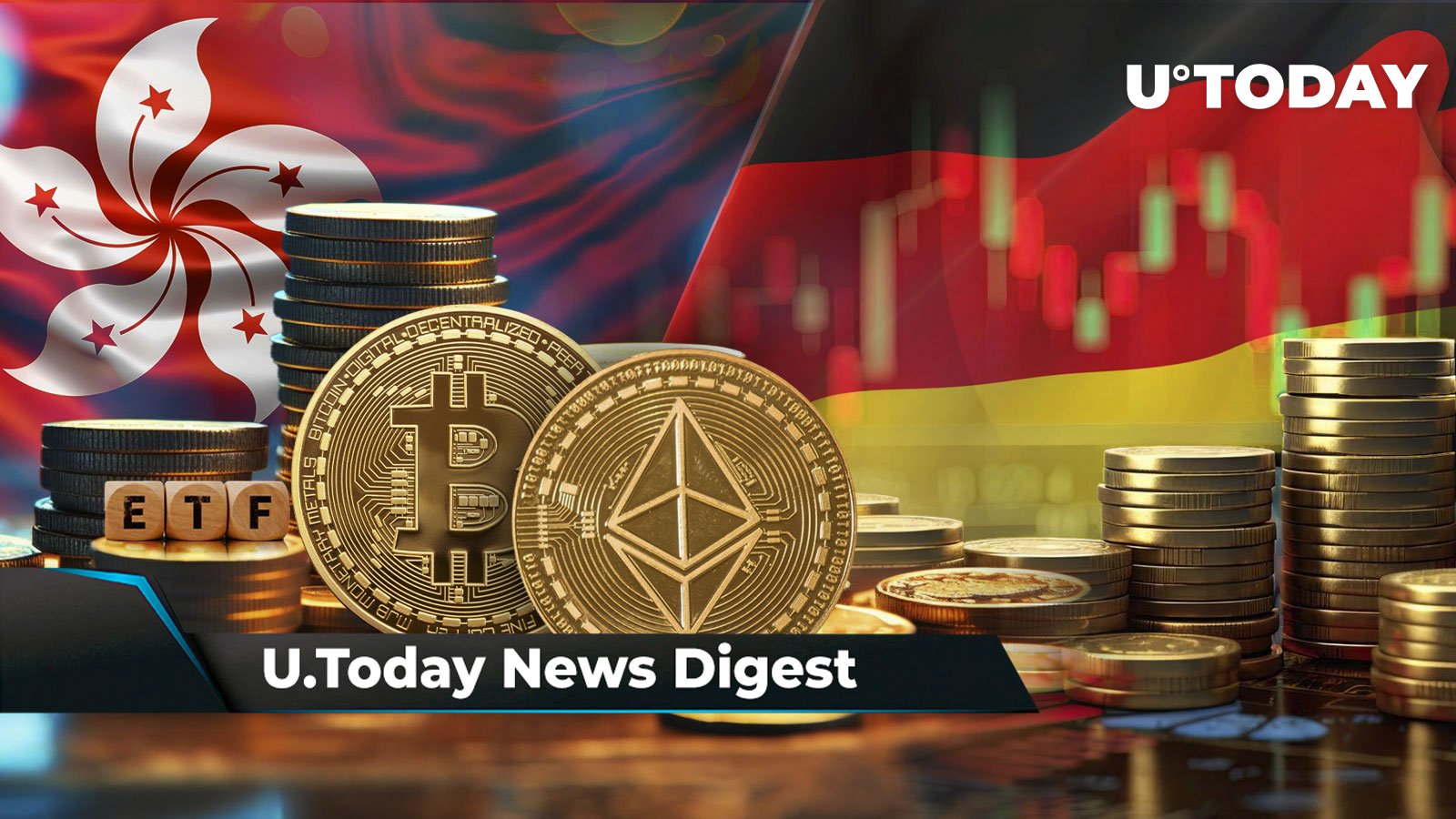 ETF های بیت کوین و اتریوم در هنگ کنگ تایید شدند، بانک فدرال بزرگ آلمان رمزگذاری را برای بازیکنان نهادی پذیرفته است: خلاصه اخبار Crypto توسط U.Today