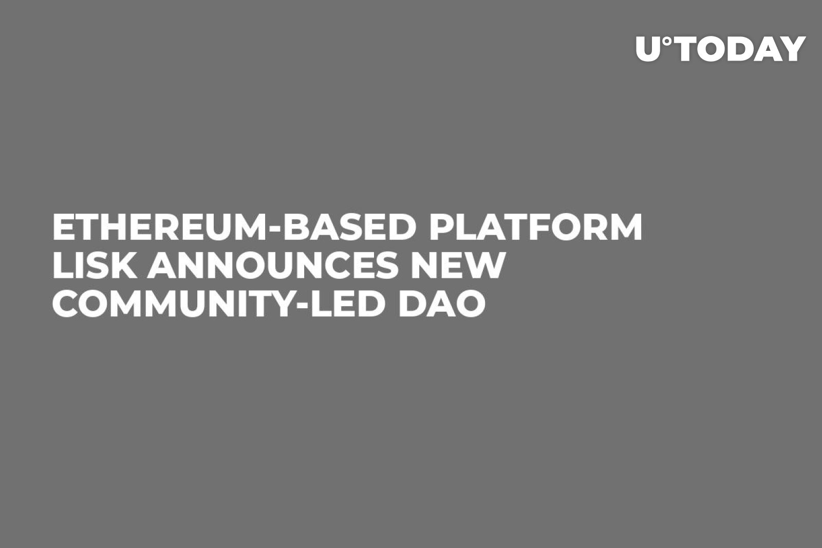 Lisk پلتفرم مبتنی بر اتریوم DAO جدید تحت رهبری جامعه را اعلام کرد Lisk پلتفرم مبتنی بر اتریوم DAO جدید تحت رهبری جامعه را اعلام کرد