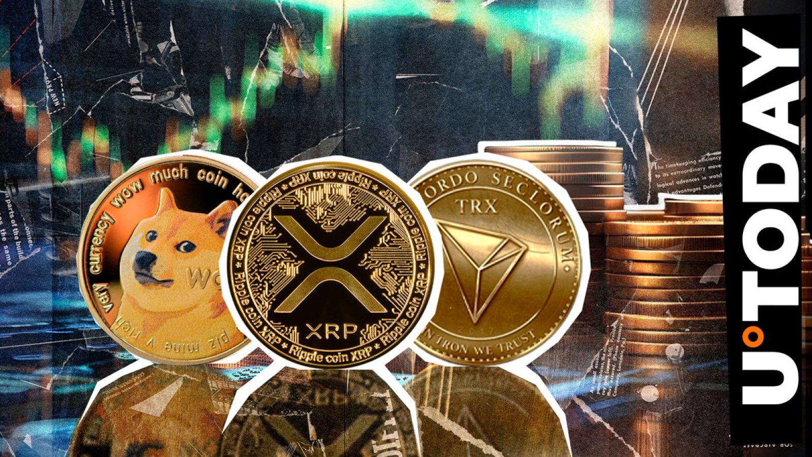 XRP، DOGE و TRX یک همبستگی صعودی نادر را نشان می دهند