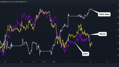 از دست دادن پرستار بیت کوین و اتر با تقویت دلار در آستانه گزارش تورم ایالات متحده