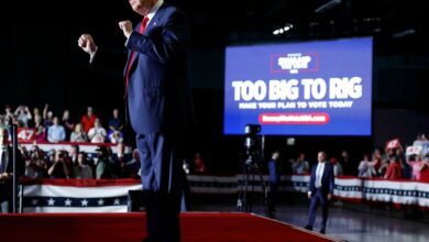 پس از اینکه گاو شماره ۲ او شرط خود را روی هریس افزایش داد، شانس بازار پولی ترامپ برای مدت کوتاهی کاهش یافت.