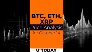 14 اکتبر پیش بینی قیمت BTC، ETH و XRP