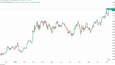 همزمان با نزدیک شدن ترامپ به ریاست جمهوری ایالات متحده، سولانا و بیت کوین به بالاترین حد خود از اتر رسیدند