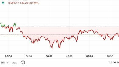 اولین محرک در آمریکا: بیت کوین زیر ۷۵ هزار دلار قبل از کاهش نرخ بهره آمریکا