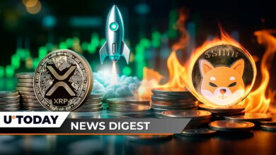 قیمت XRP با Epic Ascension Movement به 2 دلار رسید. 1,003,000,000 SHIB در یک ساعت سوخته است. رائول پال بیانیه ای بزرگ درباره بیت کوین صادر می کند: خلاصه اخبار رمز ارز از U.Today