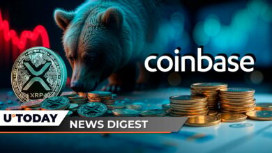 XRP اولین سیگنال اصلی نزولی را ایجاد می کند، Coinbase لیست های اصلی را با چهار دارایی جدید رمزنگاری اعلام می کند، Samson Mow نام محرک کلیدی برای BTC Omega Candle: خلاصه اخبار Crypto از U.Today