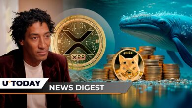 طبق گفته پیپن افسانه NBA، XRP می تواند رمزی باشد که قوانین بازی را تغییر می دهد. مایکل سایلر در پاسخ به اخطار مهم BTC بایننس CZ سابق. ۱۴۴.۵ میلیارد SHIB در یک ساعت: خلاصه اخبار Crypto از U.Today