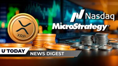 معرفی XRP ممکن است در عرض دو روز اتفاق بیفتد، MicroStrategy دارای ۹۰٪ احتمال اضافه شدن به Nasdaq 100 است، درآمد استخراج کنندگان بیت کوین در Epic Milestone به ۷۱ میلیارد دلار می رسد: Crypto News Digest توسط U.Today