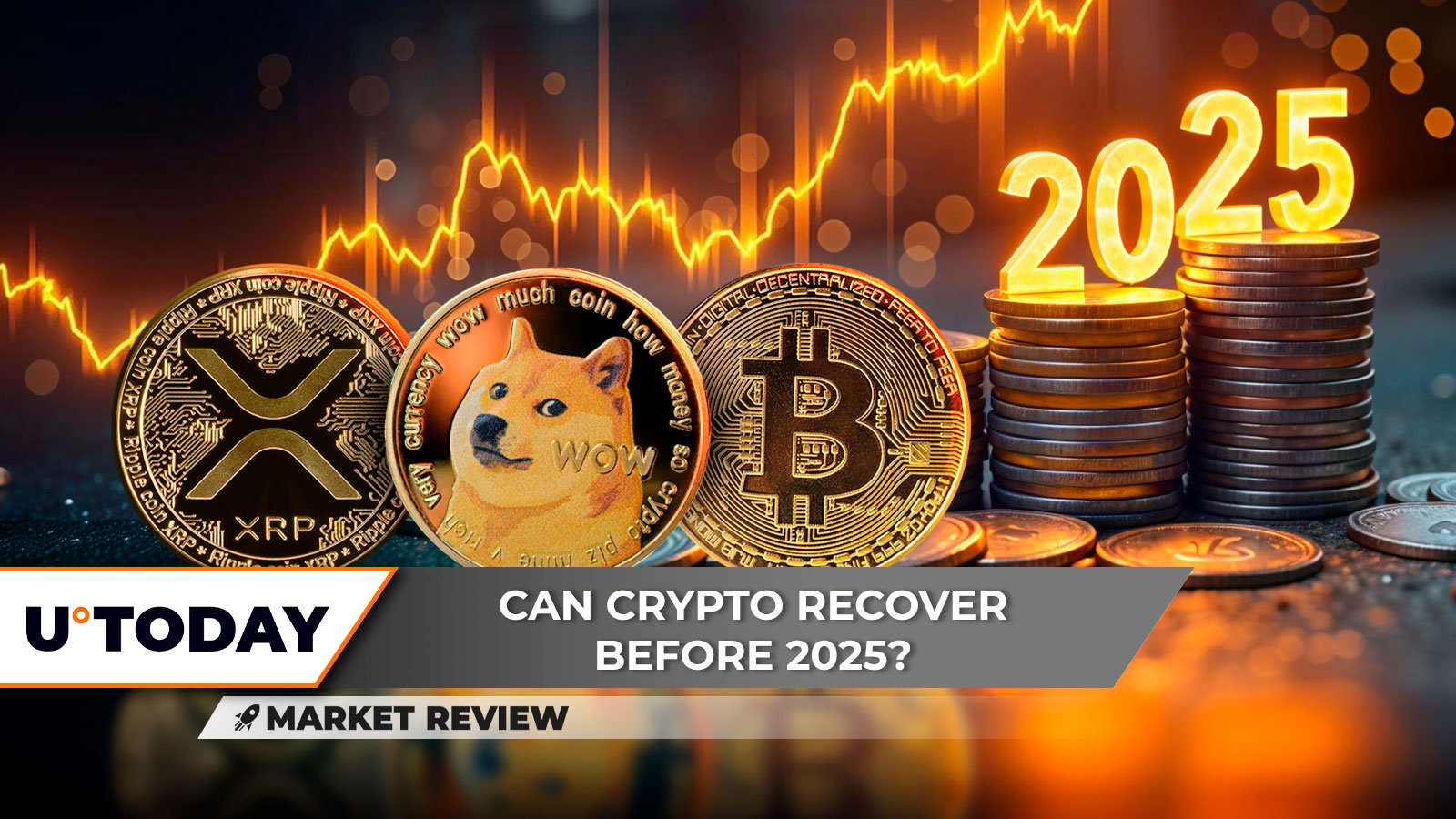 الگوی پرچم XRP: چه چیزی را باید انتظار داشت؟ Dogecoin (DOGE) به ثبات رسید، بیت کوین (BTC) به سطح پشتیبانی بحرانی رسید