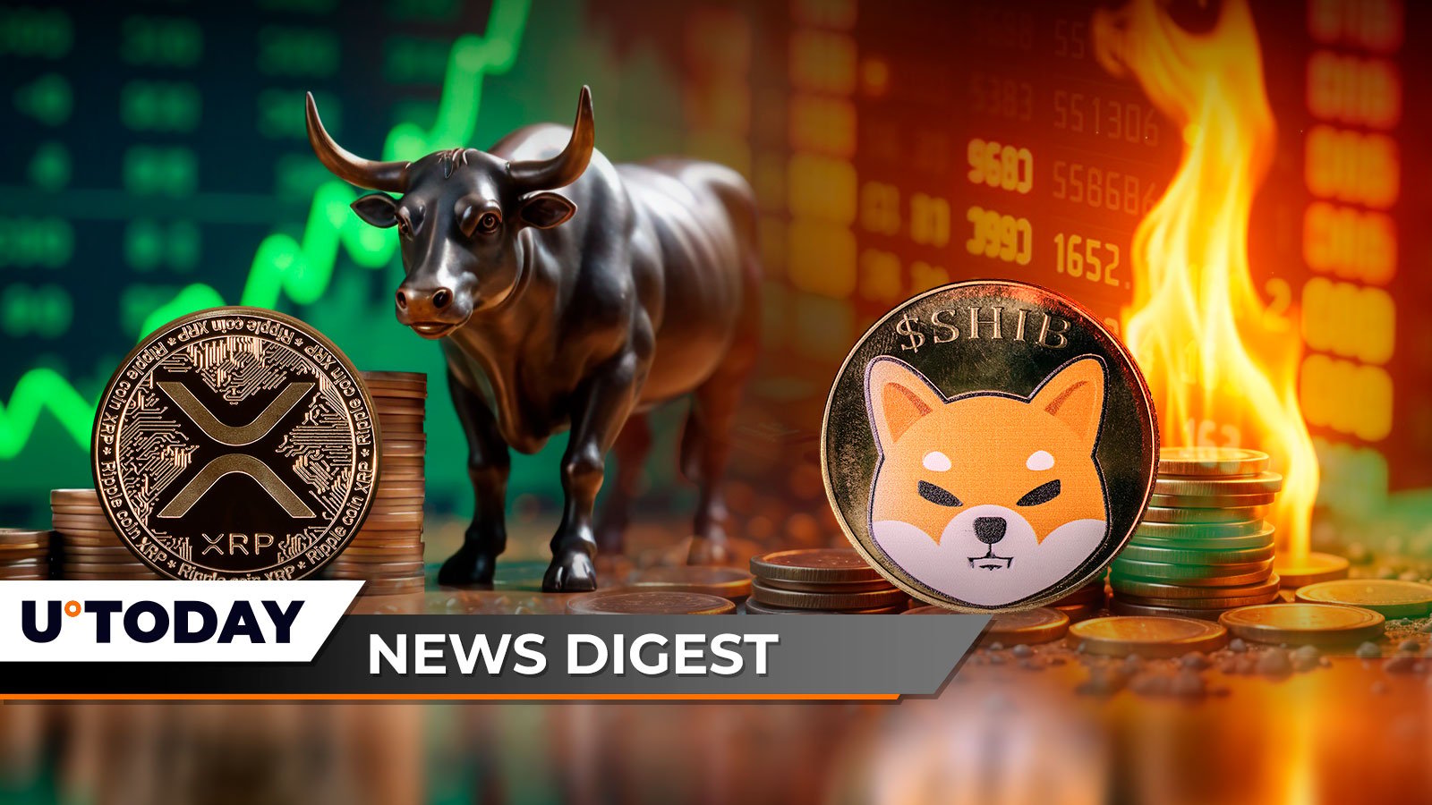 قیمت XRP در شب کریسمس سبز صعودی می شود، شیبا اینو سقوط می کند، مکس کایزر ۲,۲۰۰,۰۰۰ دلار در هر بیت کوین را پیش بینی می کند: خلاصه اخبار رمزنگاری از U.Today