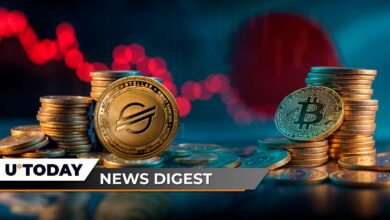 XLM انتظار دارد بزرگترین سقوط در سه سال گذشته باشد، دولت ژاپن به ذخیره بیت کوین مشکوک است، سطح ۶۷ تریلیون SHIB در شرف ناپدید شدن است: Crypto News Digest توسط U.Today