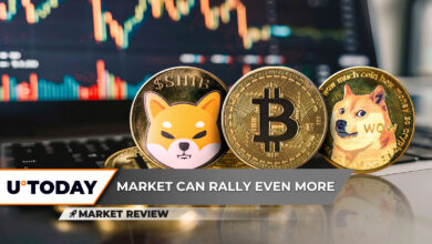 بیت کوین (BTC) نمی تواند ۱۰۰۰۰۰ دلار را بشکند، Dogecoin (DOGE) می تواند ۰.۵ دلار را استشمام کند، آیا Shiba Inu (SHIB) یک فنجان مخفی و الگوی دسته ایجاد کرده است؟