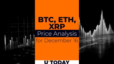۱۶ دسامبر پیش بینی قیمت BTC، ETH و XRP