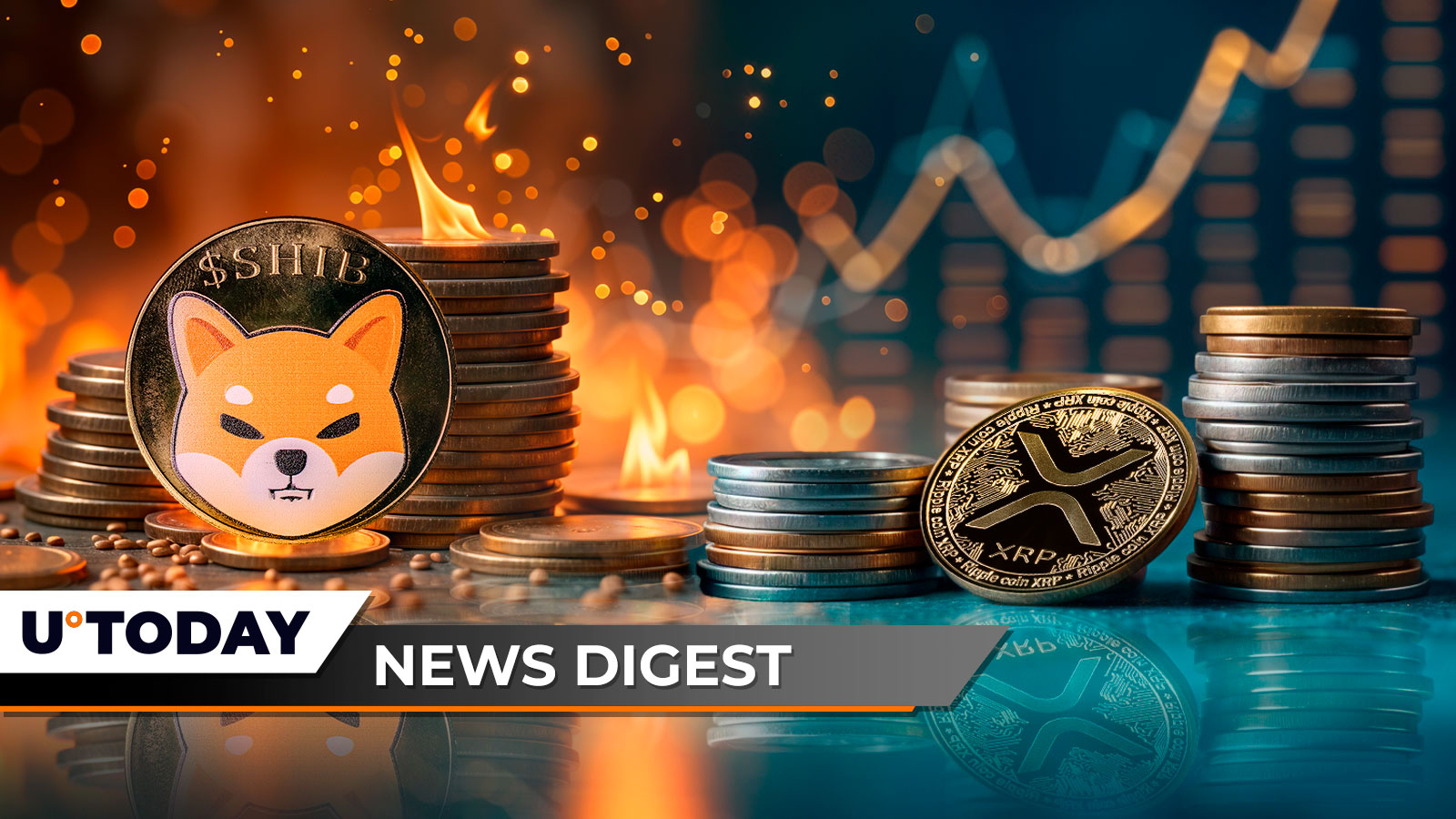 نرخ سوزاندن شیبا اینو ۴۱۰۰ درصد افزایش یافت، XRP شاهد افزایش غیرمعمول ۱۱۱ درصدی حجم در میان کاهش قیمت‌ها بود، BNB دارایی ذخیره استراتژیک در این کشور در نظر گرفته شد: خلاصه اخبار رمزنگاری از U.Today