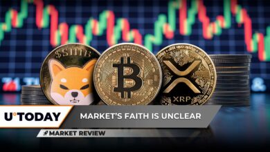 بیت کوین (BTC) با ۱۰۰۰۰۰ دلار خداحافظی کرد، شیبا اینو (SHIB) به پشتیبانی اخیر نزدیک شد، XRP از همه قوی تر است