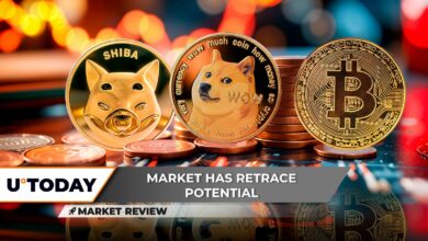 صلیب مرگ Shiba Inu (Shib) خاتمه یافته است ، Dogecoin (Doge) فنجان پایین ، بیت کوین (BTC) گیر کرده است: چه چیزی را باید انتظار داشت؟