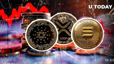XRP ، سمت چپ ، جزیره ۲۴۹ میلیون دلار در وسط فروش بازار عمیق قرمز