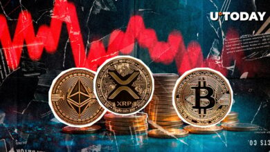 ۱.۳۴ میلیارد دلار انحلال رمزنگاری: BTC ، ETH و XRP فروش سرب