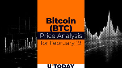 برآورد قیمت بیت کوین برای ۱۹ فوریه (BTC)