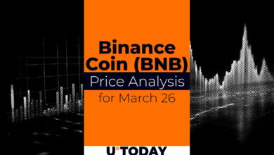 سکه Binance (BNB) برای قیمت ۲۶ مارس تخمین زده می شود