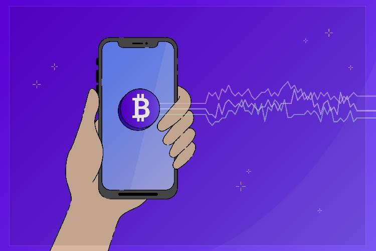 آموزش ترید ارز دیجیتال با گوشی موبایل